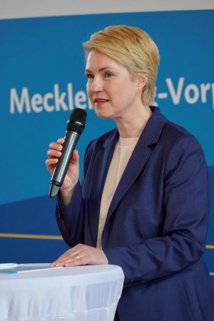 Sie hat ihren Amtsbonus voll ausgespielt. Foto: Regierung-MV